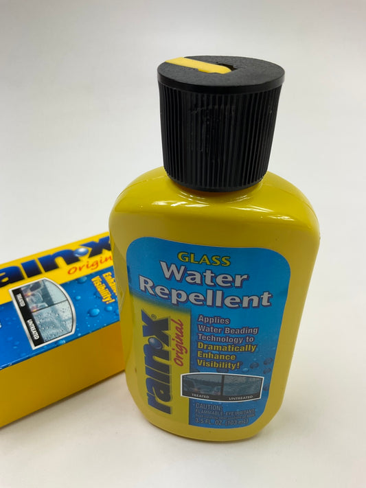 Rain-x 800002245 Glass Treatment Clear Water Repellent, 3.5 Oz Bottle