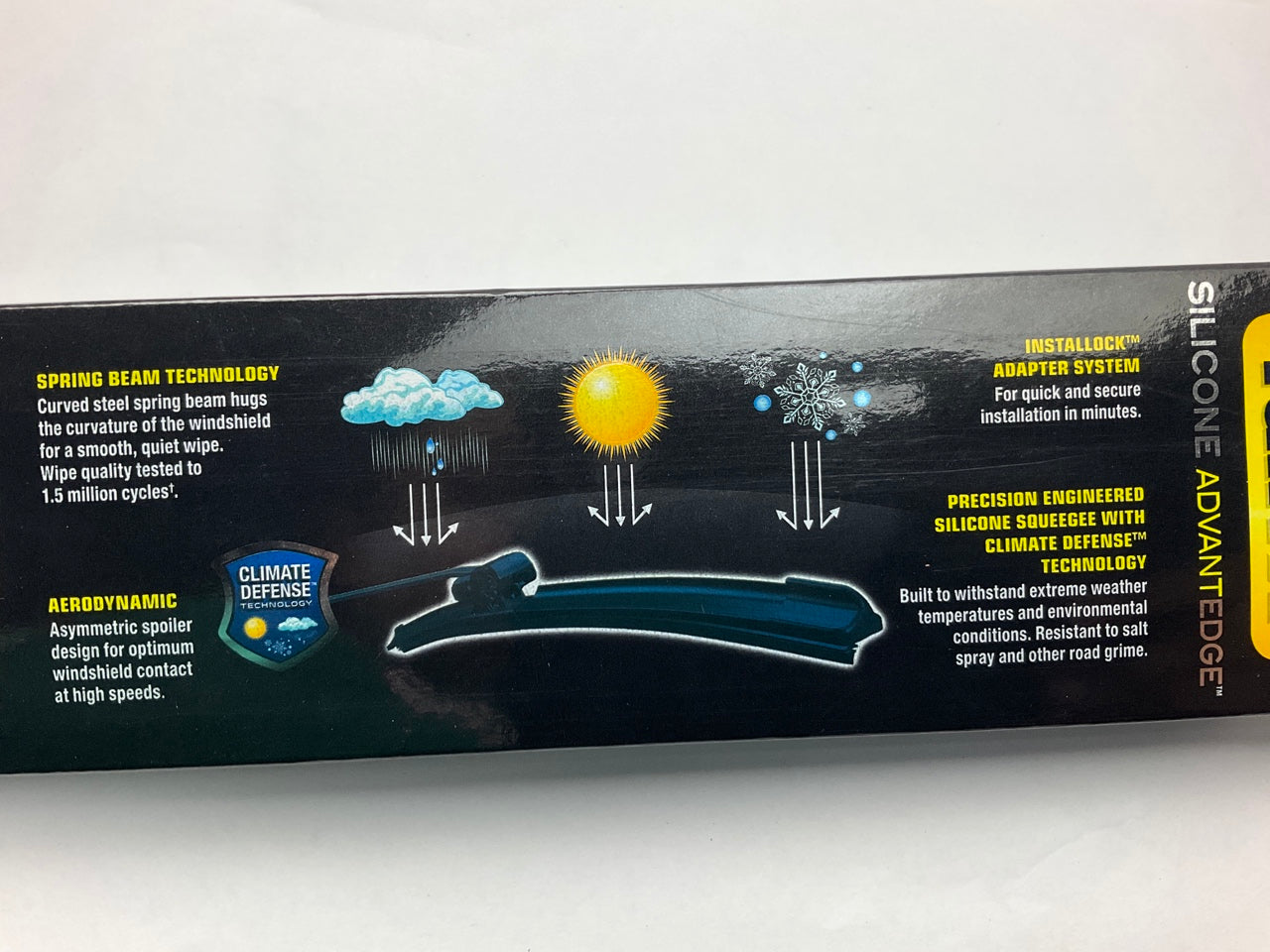 Rain-X 830016 Silicone AdvantEdge 16 Inch Wiper Blade 16''