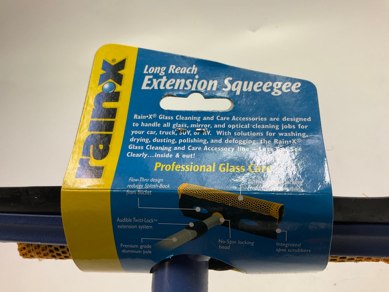 Rain-x 9271X Professional Windshield Squeegee Tool With 39''  Extension Handle