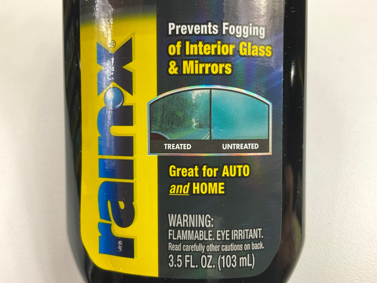 (5) Rain-X AF21112 Interior Anti-Fog Glass Cleaner, 3.5oz Bottles