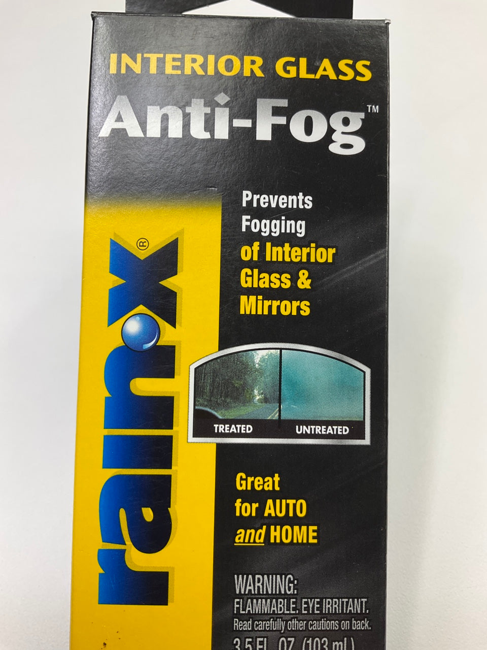 Rain-X AF21112 Interior Anti-Fog Glass Cleaner, 3.5oz Bottle