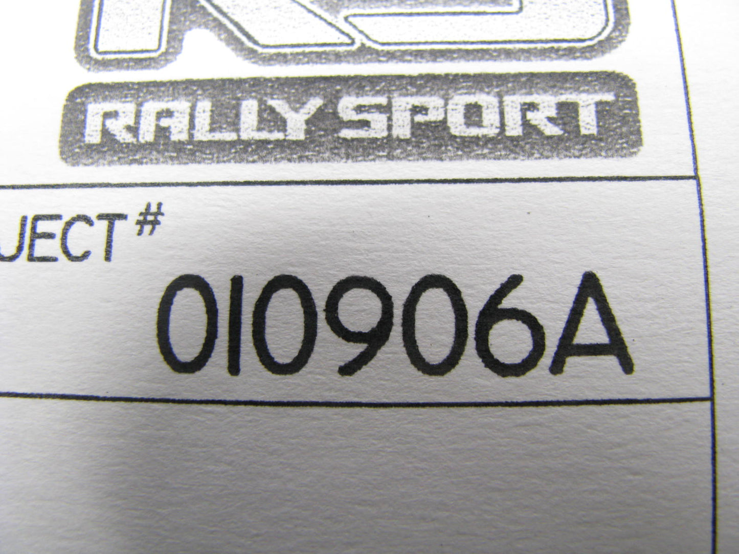 Morgan Design 010906A RS Rally Sport Decals And Keychain 2005-06 Chevy Cobalt