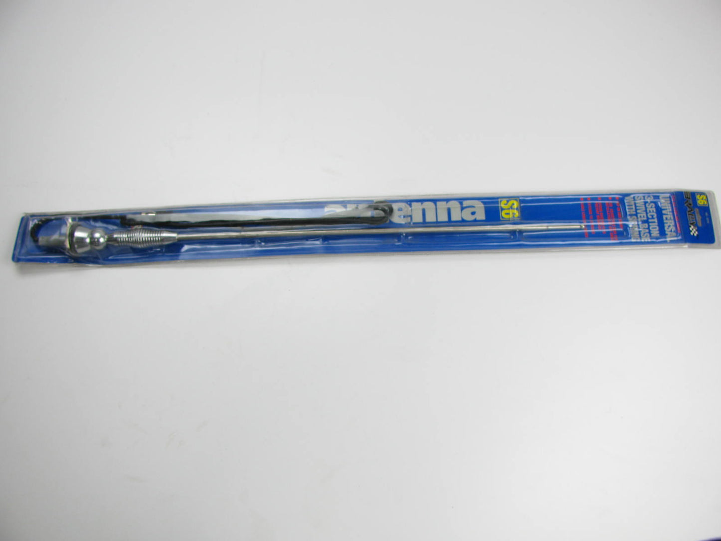 Rally 3316 Universal Radio Antenna Chrome Metal, 25''