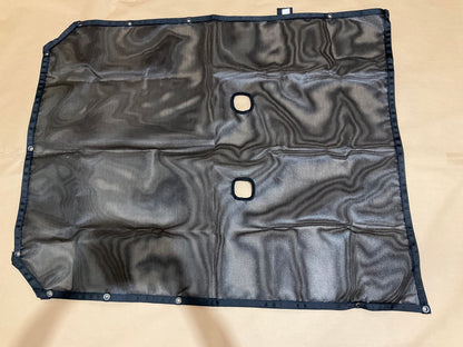 Rampage 90635 Extended Mesh Shade Top For 2007-2018 Jeep Wrangler JK - Black