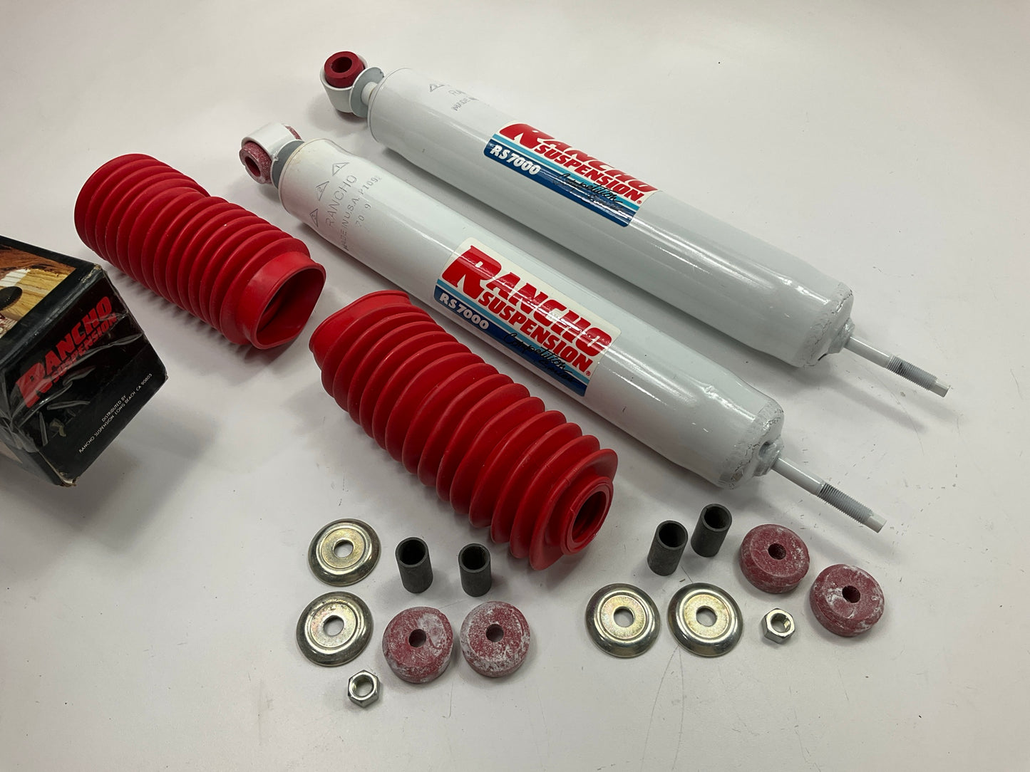 (2) Rancho 7009 Rear Shocks - 1975-1978 Ford F-150 2WD, 2''-4'' Lift