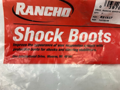 Rancho RS1937 Suspension Shock Absorber Bellows 12-1/2'' Red Rubber Boot
