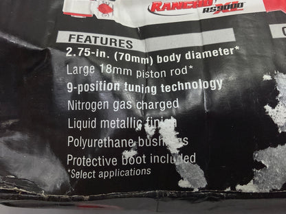 Rancho RS55056 Rear Performance Shock Absorber