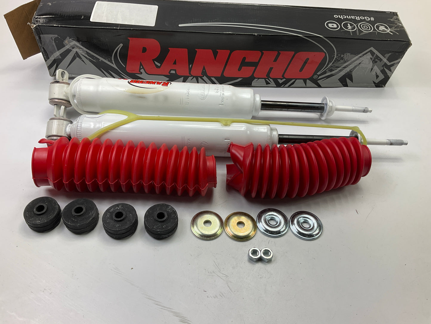 (2) Rancho RS55128 Front Performance Shocks