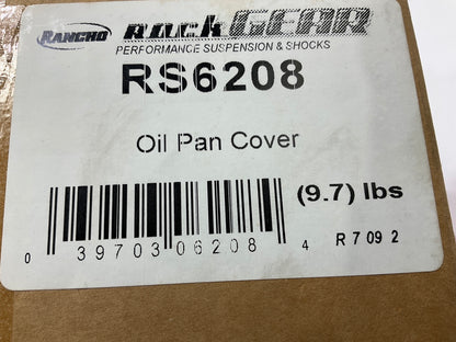 Rancho RS6208 Engine Oil Pan Protective Cover For 2007-2011 Wrangler 3.8L-V6