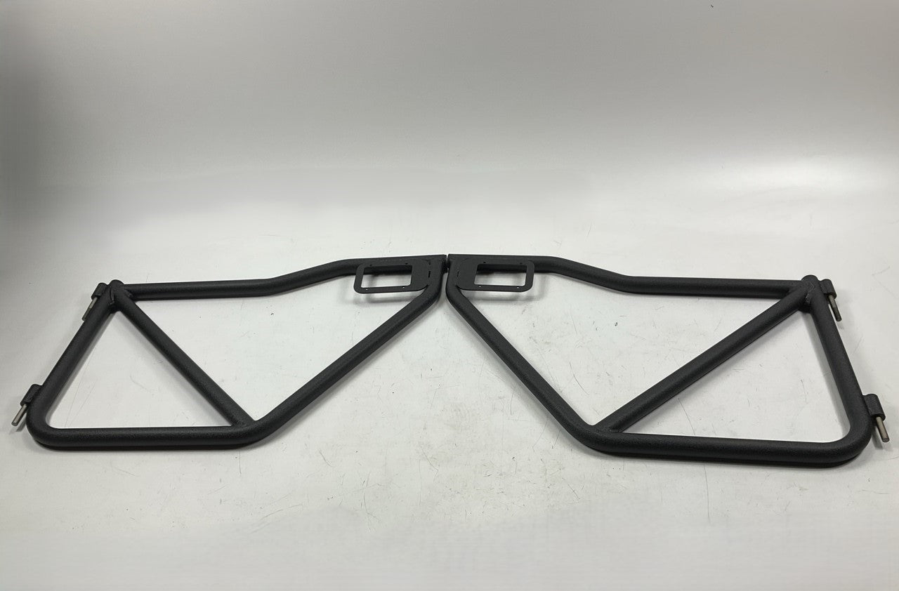 Rancho RS6217B Rear Tube Tubular Doors Set For 2007-2018 Jeep Wrangler