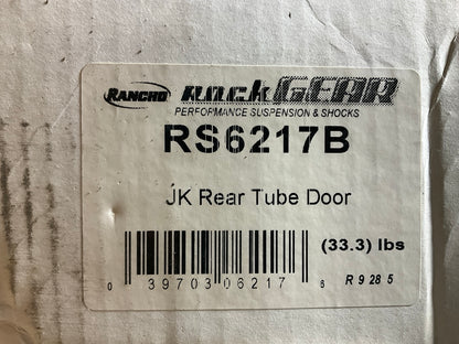 Rancho RS6217B Rear Tube Tubular Doors Set For 2007-2018 Jeep Wrangler