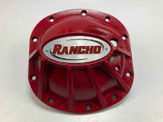 Rancho RS6218 Front Dana 30 Axle Differential Cover, Red For 97-18 Jeep Wrangler