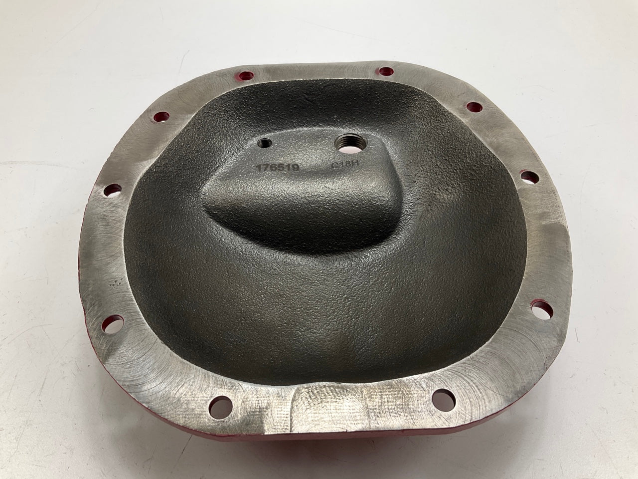 Rancho RS6218 Front Dana 30 Axle Differential Cover, Red For 97-18 Jeep Wrangler