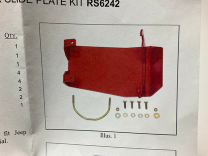 Rancho RS6242 Rear Differential Dana 44 Skid Protection Plate For 07-18 Wrangler