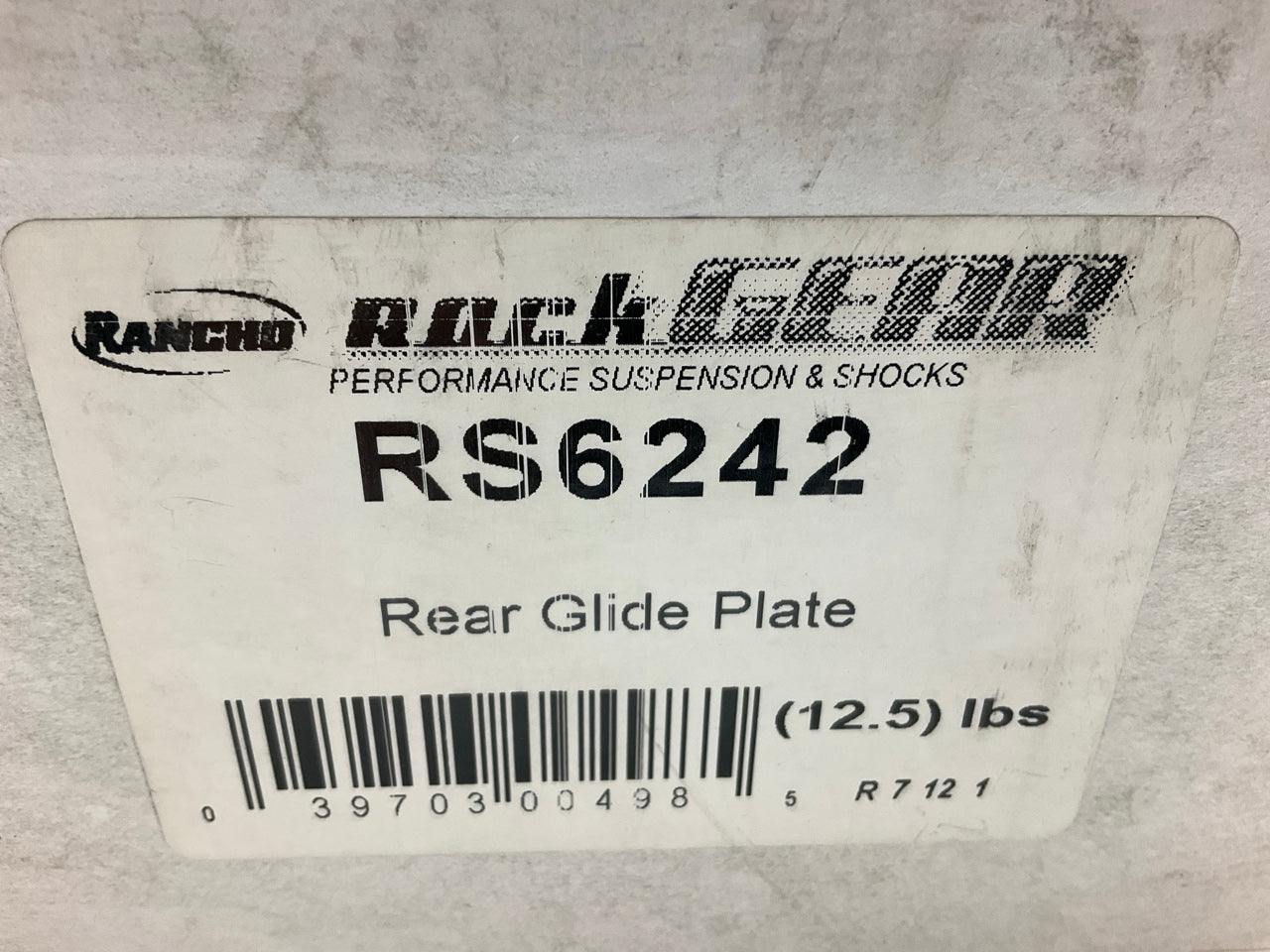 Rancho RS6242 Rear Differential Dana 44 Skid Protection Plate For 07-18 Wrangler