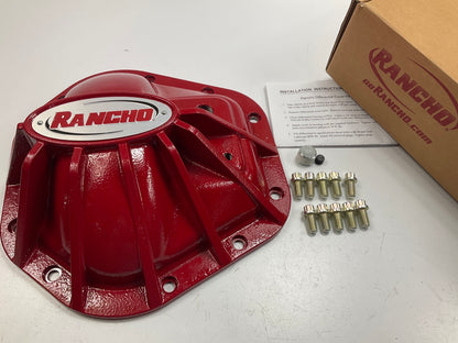 Rancho RS6245 Dana 60 Axle 10 Bolt RED Differential Cover For 2007-2018 Wrangler
