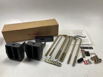 Rancho RS886506 Rear Axle U-Bolt 5.5'' Block Lift Kit 2011-2016 Ford F-250 SD 4WD