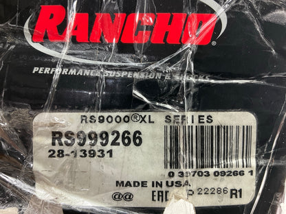 Rancho RS999266 Rear Performance Shock - 2000-2005 Ford Excursion
