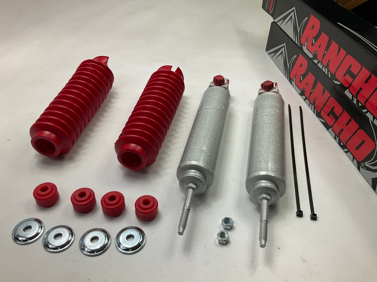 (2) Rancho RS999294 RS9000XL Adjustable Shock Absorber 11.40'' COMP, 5.36'' TRAVEL