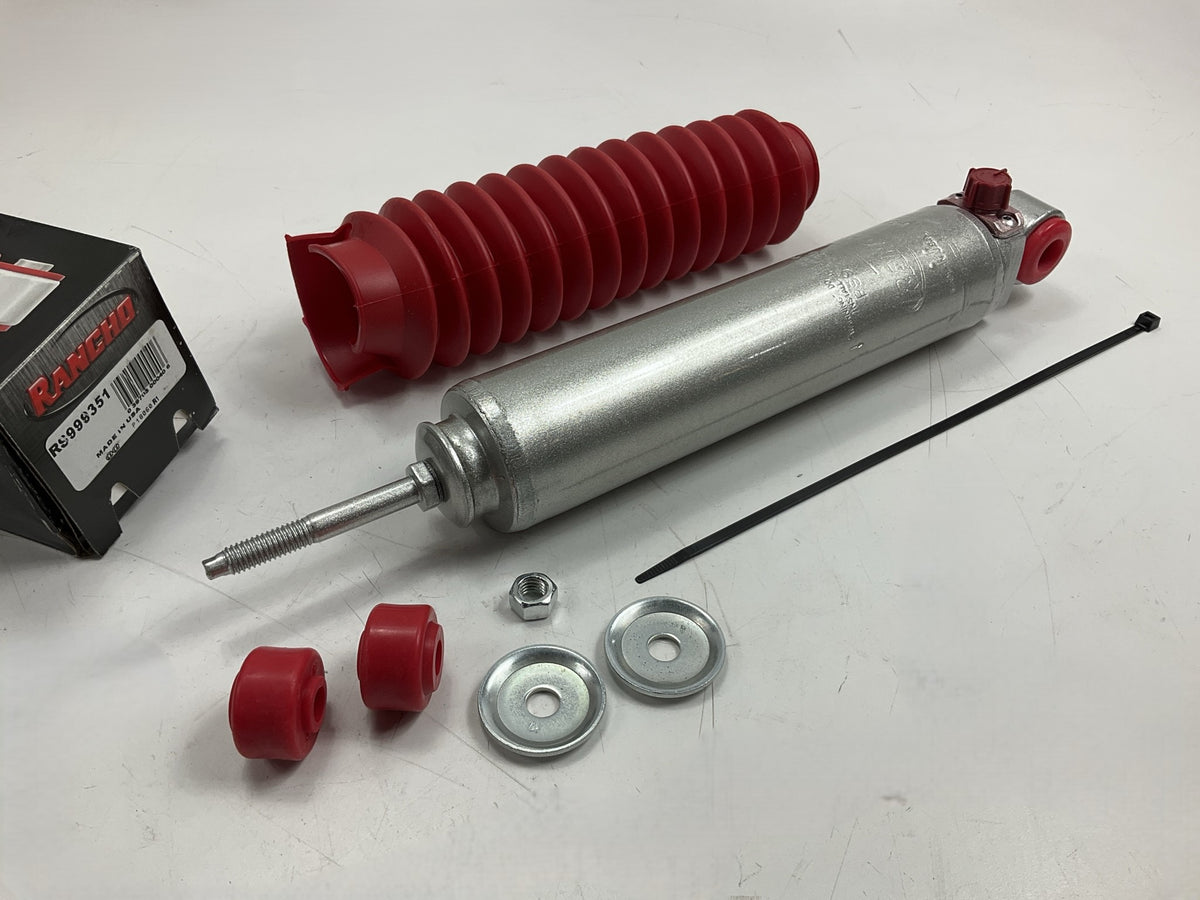 Rancho RS999351 RS9000XL Adjustable Shock Absorber, 11.88'' COMP, 6.25'' TRAVEL
