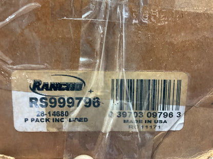 MISSING COIL SPRING & FOAM SPACER - Rancho RS999796 Suspension Strut