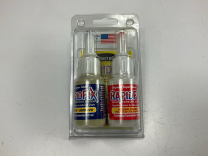 RapidFix 7121100 Dual Adhesive System - Single Pack Plastic Welding Bonding USA