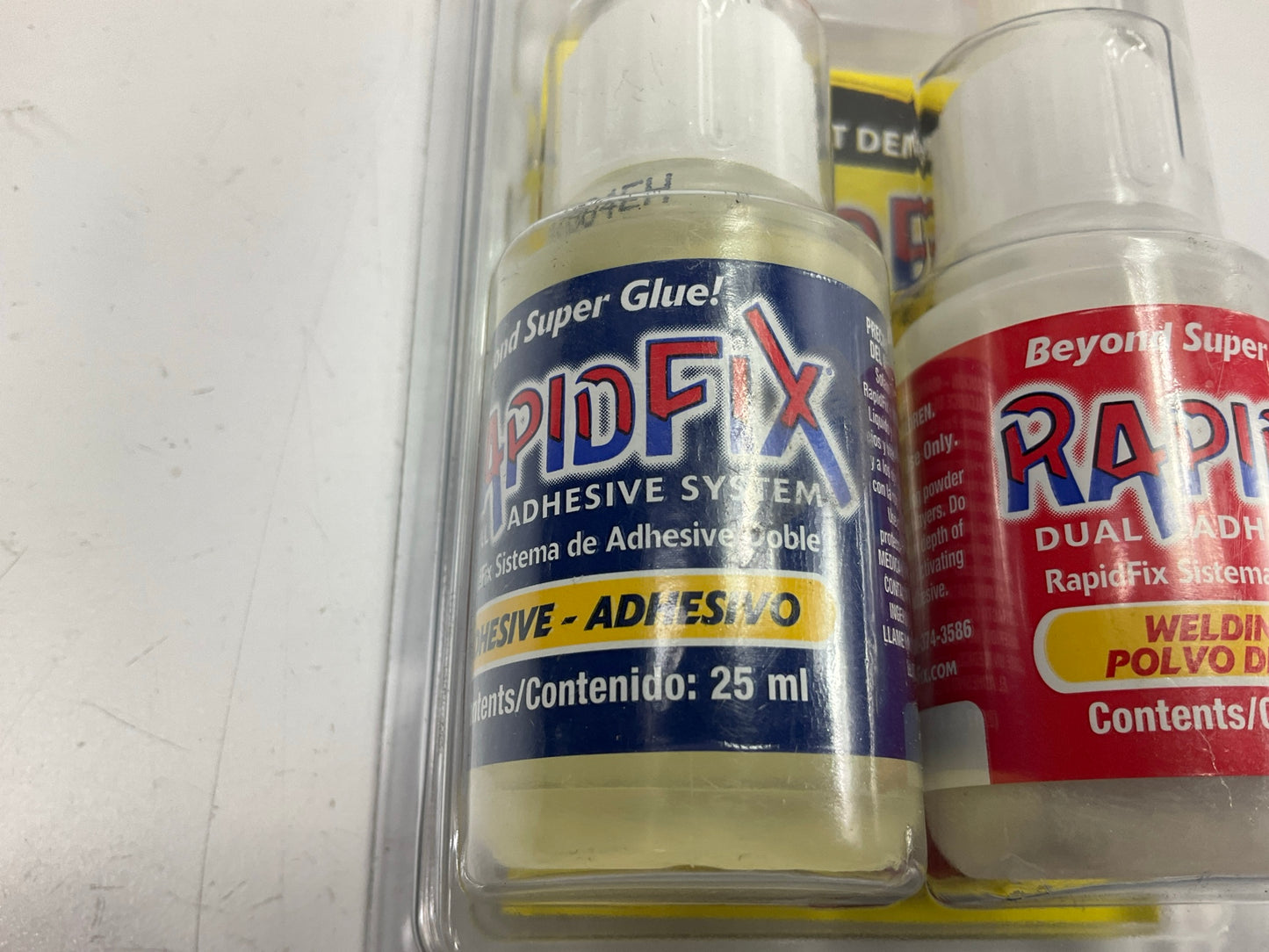 RapidFix 7121100 Dual Adhesive System - Single Pack Plastic Welding Bonding USA