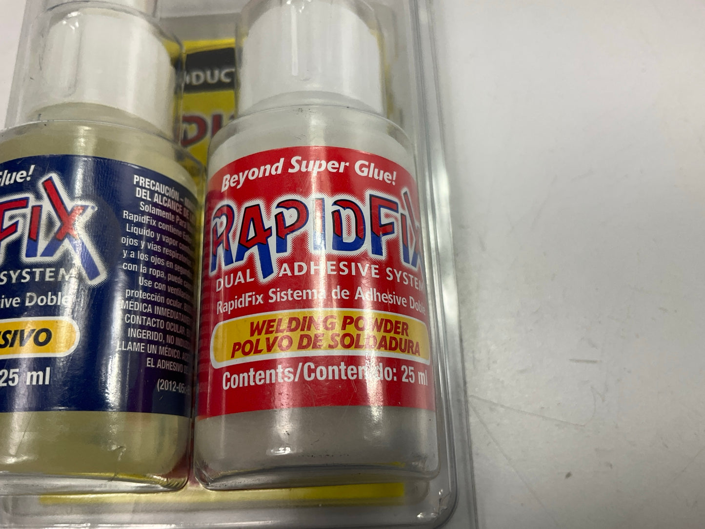 RapidFix 7121100 Dual Adhesive System - Single Pack Plastic Welding Bonding USA