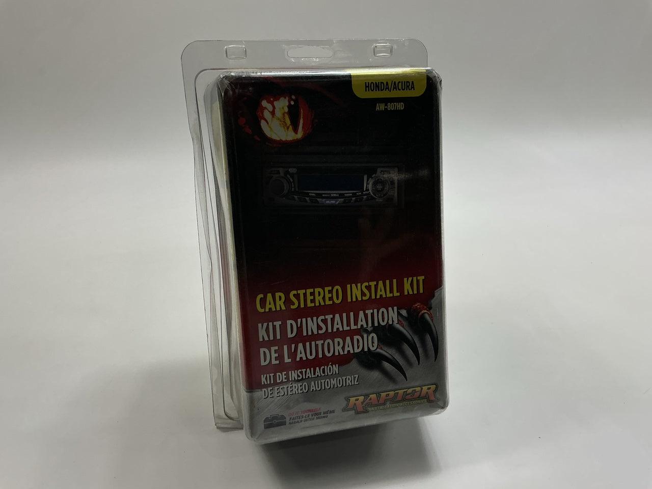 Raptor AW-807HD Radio Stereo Installation Kit - 1996-2000 Honda Civic