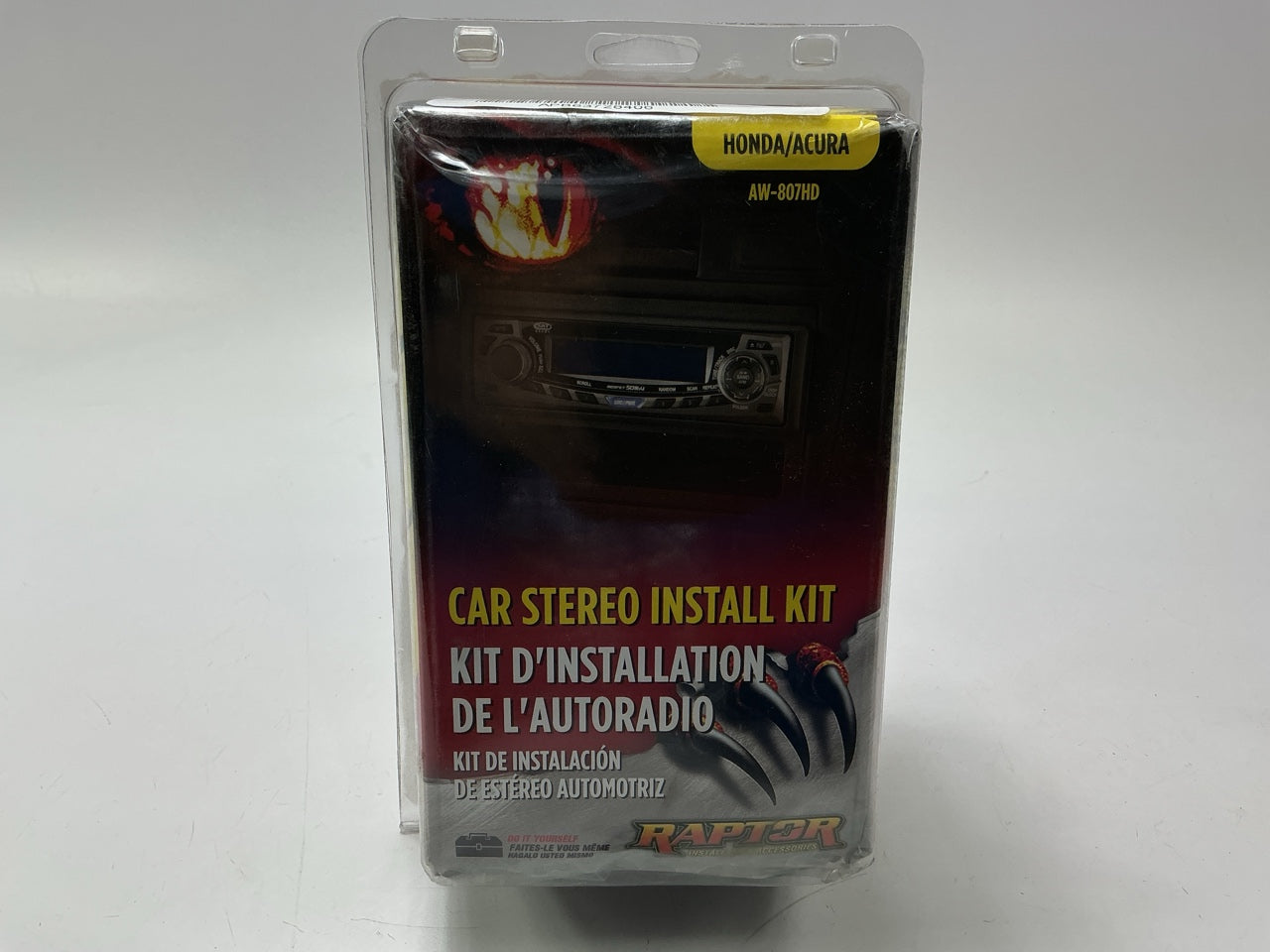 Raptor AW-807HD Radio Stereo Installation Kit - 1994-2002 Honda Accord
