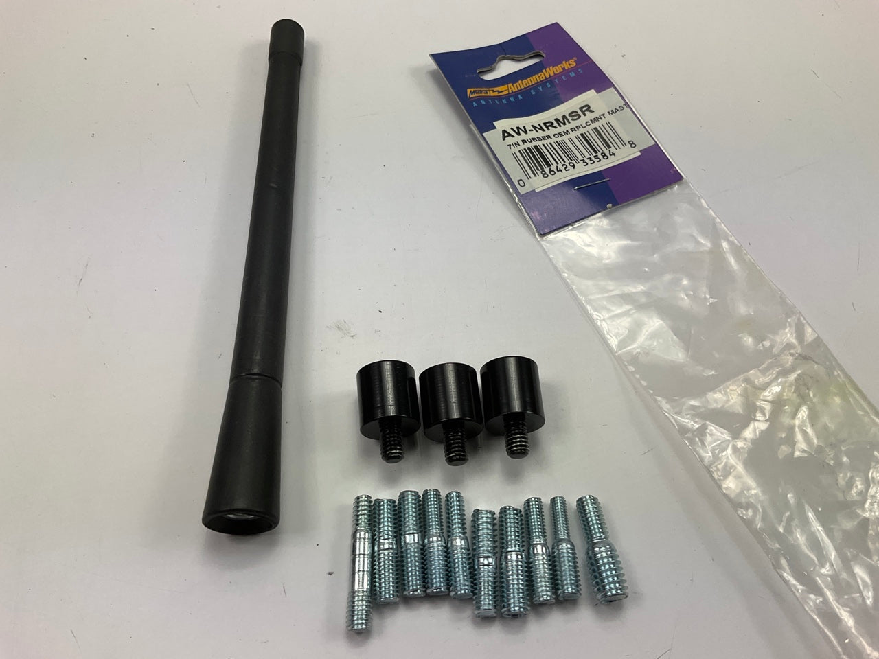 RAPTOR AW-NRMSR 7'' OEM Replacement Rubber Roof Antenna Mast