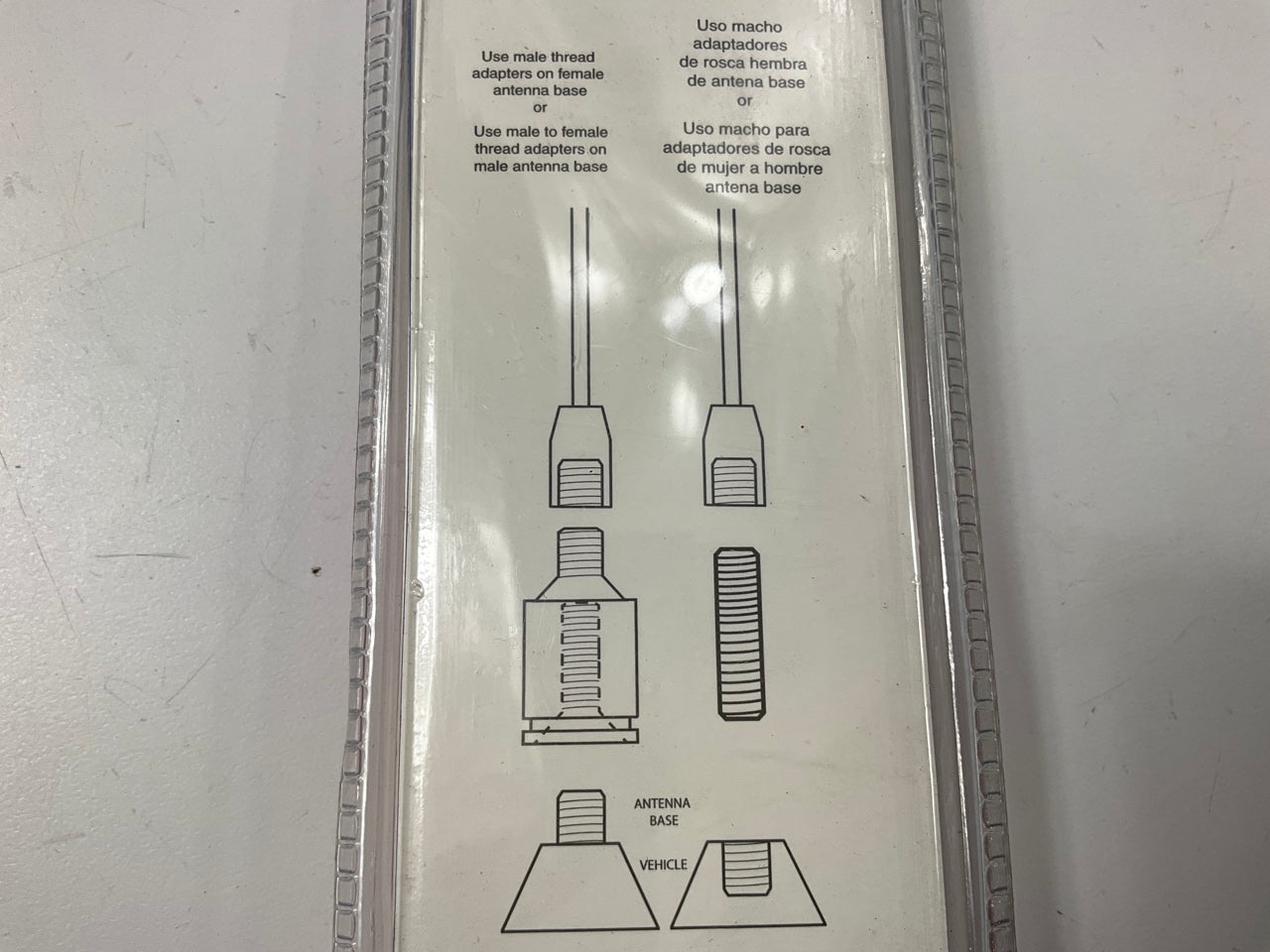 Metra Electronics AW-NRMWW  8'' Wire Wound OEM Replacement Antenna Mast