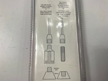 Metra Electronics AW-NRMWW  8'' Wire Wound OEM Replacement Antenna Mast