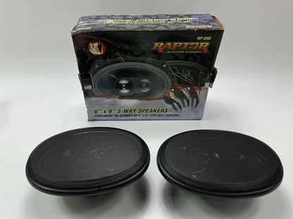 Raptor RP-690 Car Speakers 6'' X 9''  Oval 3 - Way , 120 Watts Car Audio Speaker