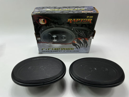 Raptor RP-690 Car Speakers 6'' X 9''  Oval 3 - Way , 120 Watts Car Audio Speaker