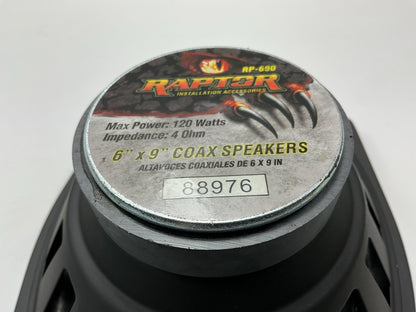 Raptor RP-690 Car Speakers 6'' X 9''  Oval 3 - Way , 120 Watts Car Audio Speaker