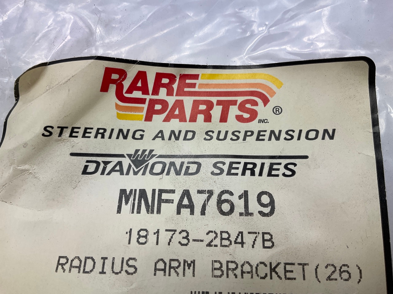 Rare Parts FA7619 Front Right Suspension Radius Arm Bracket E1TZ-3B095-A