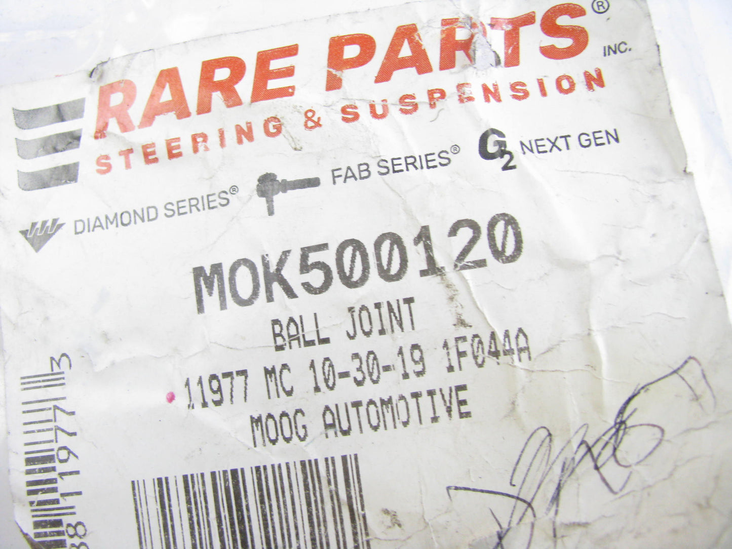 Rare Parts RP11977 FRONT LOWER Suspension Ball Joint