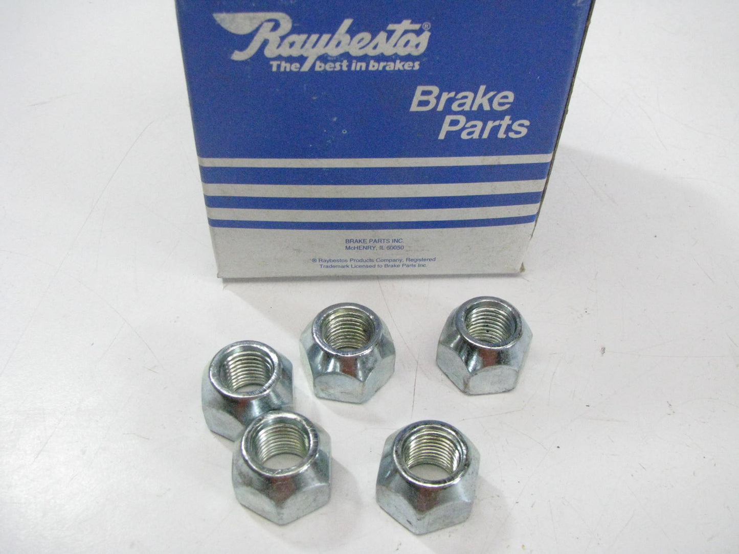 (5) Raybestos 1951N Wheel Lug Nuts - Front / Rear