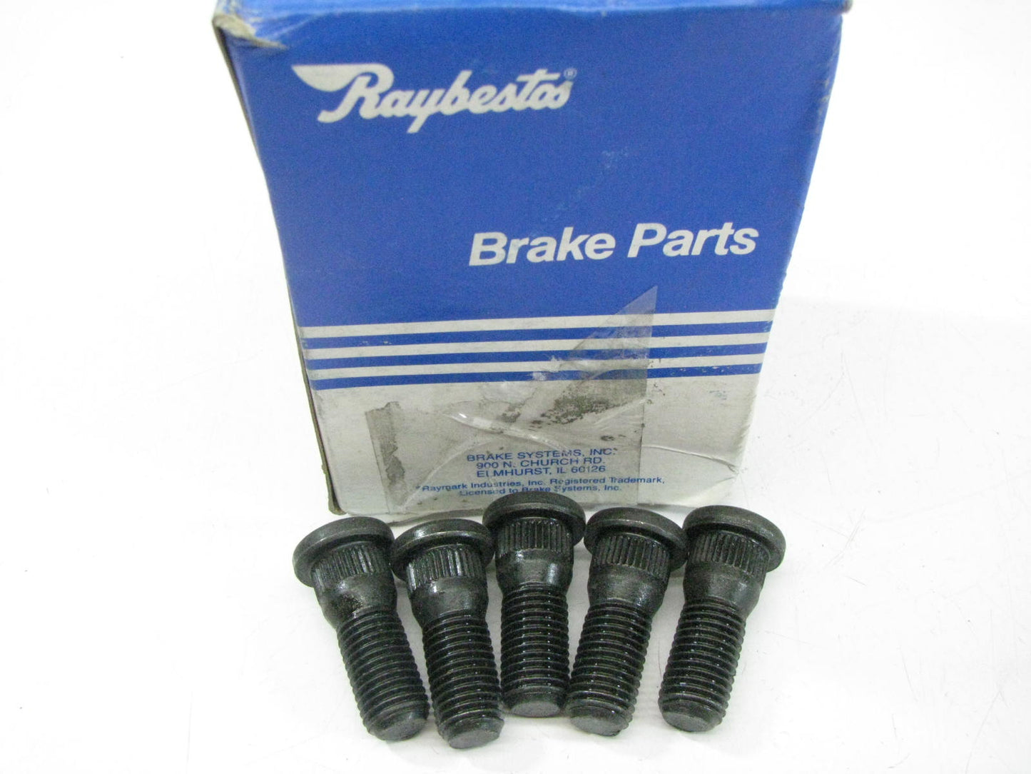 (5) Raybestos 27524B Rear Wheel Lug Studs 2003-2004 Toyota Avalon