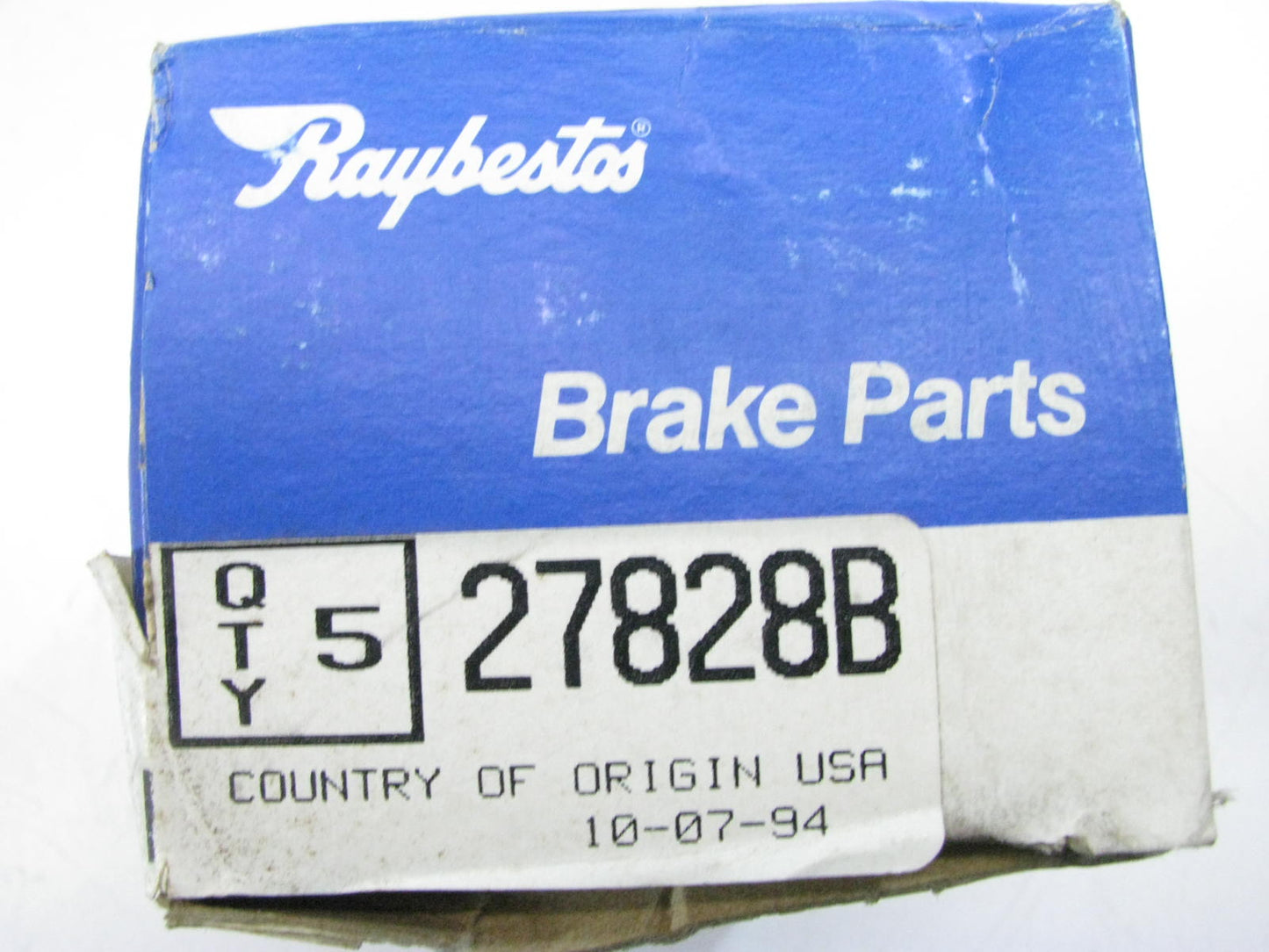 (5) Raybestos 27828B Front Wheel Lug Studs
