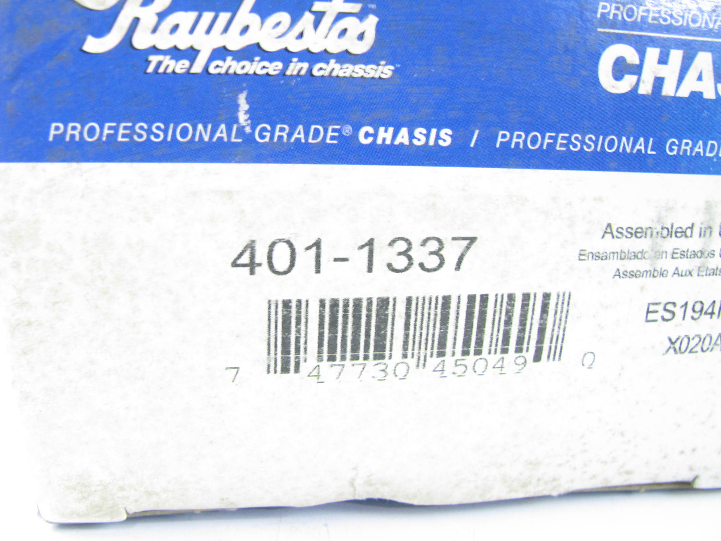 Raybestos 401-1337 Steering Tie Rod End - Front Right Outer