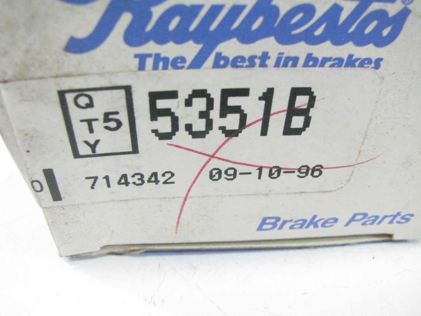 (5) Raybestos 5351B Wheel Lug Studs
