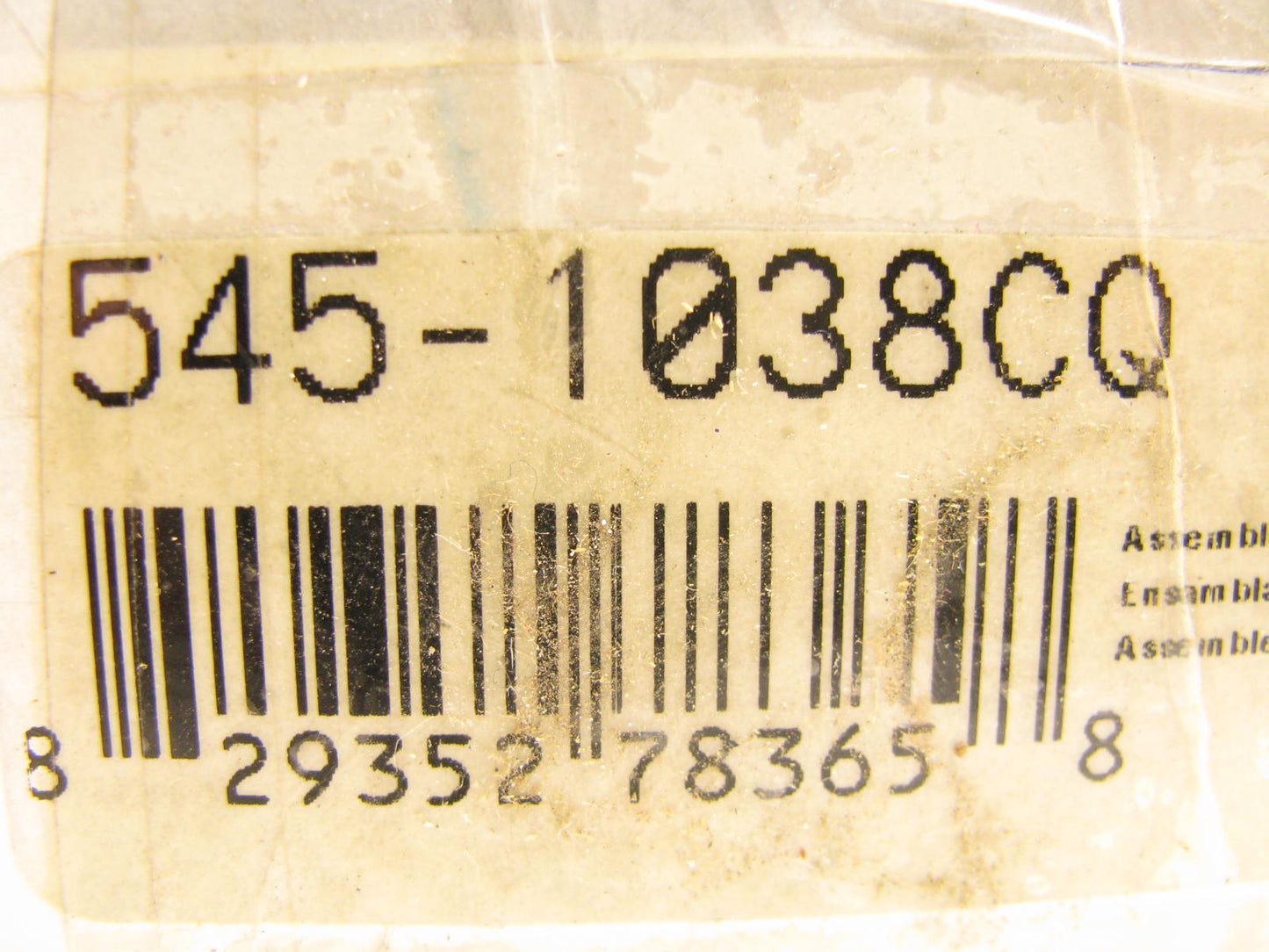 Raybestos 545-1038CQ Suspension Stabilizer Sway Bar Link Kit - Front