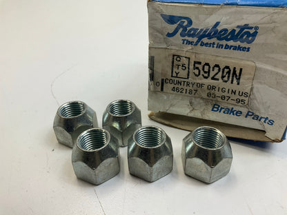 (5) Raybestos 5920N Wheel Lug Nuts