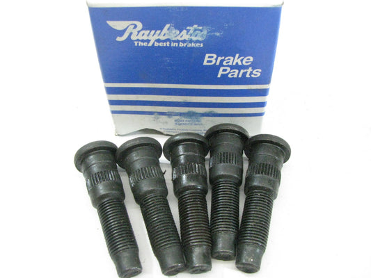 (5) Raybestos 6024B Front Wheel Lug Studs 1975 Ford F-250 Dual Piston Caliper