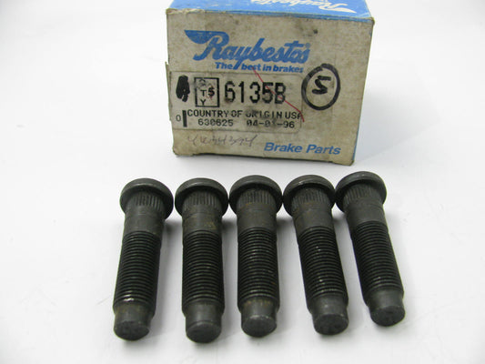 (5) Raybestos 6135B Rear Wheel Lug Studs for 1984-1986 F-250 1984-1989 E-250