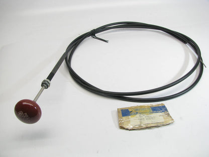 Vintage Mico Brake Lock Cable W/ Red Handle ''pull To Lock'' - Raybestos 67029