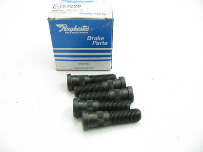 (5) Raybestos 6722B Wheel Lug Stud Bolt - Rear