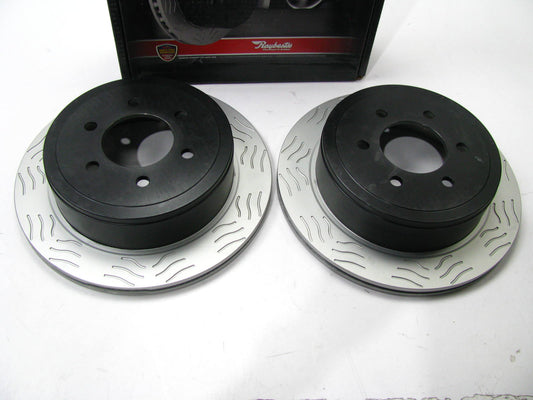 (2) Raybestos 680182PER Rear Performance Brake Rotor For 2004-2011 Ford F-150